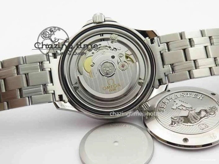 0114 Seamaster 300M SS MK 1:1 Best Edition Black Dial Ceramic Bezel On SS Bracelet A TopPick 8177